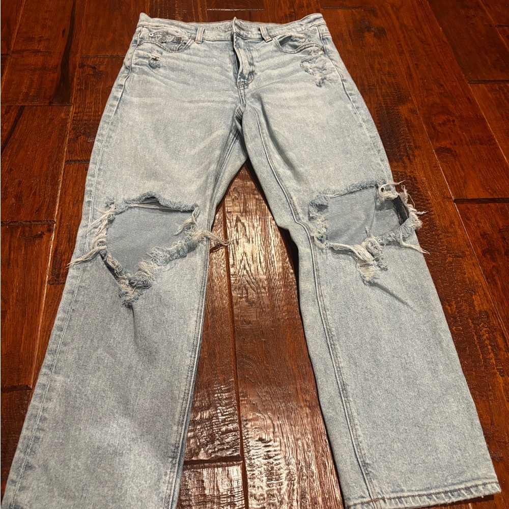 American Eagle Outfitters Light Blue Denim Jeans